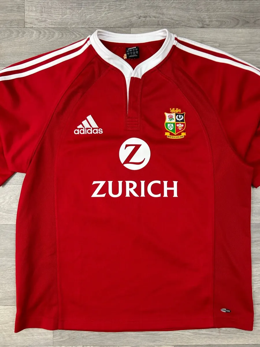 Vintage 2005 Adidas Irish Lions Rugby Jersey Shirt - Image 2