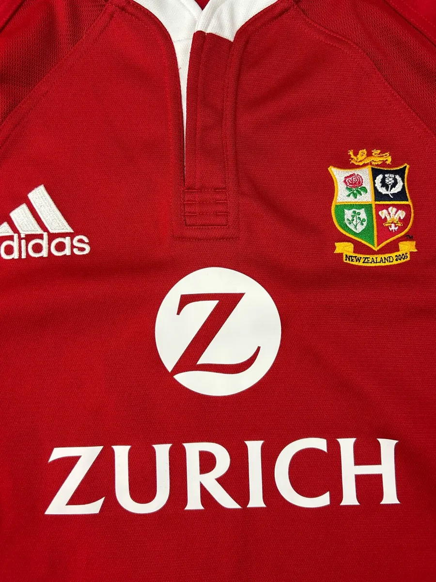 Vintage 2005 Adidas Irish Lions Rugby Jersey Shirt - Image 3
