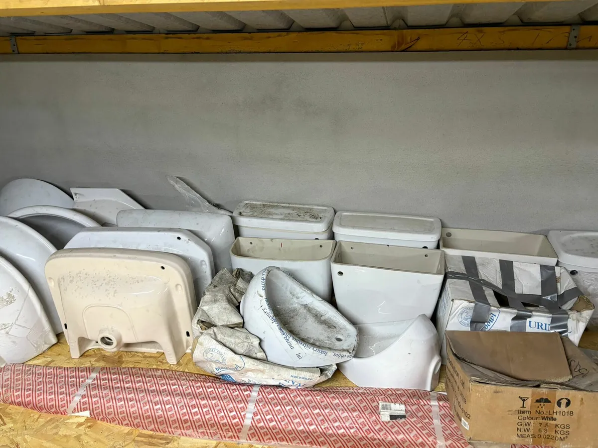 BATHROOM SINKS & PEDESTALS TOILETS - Image 2