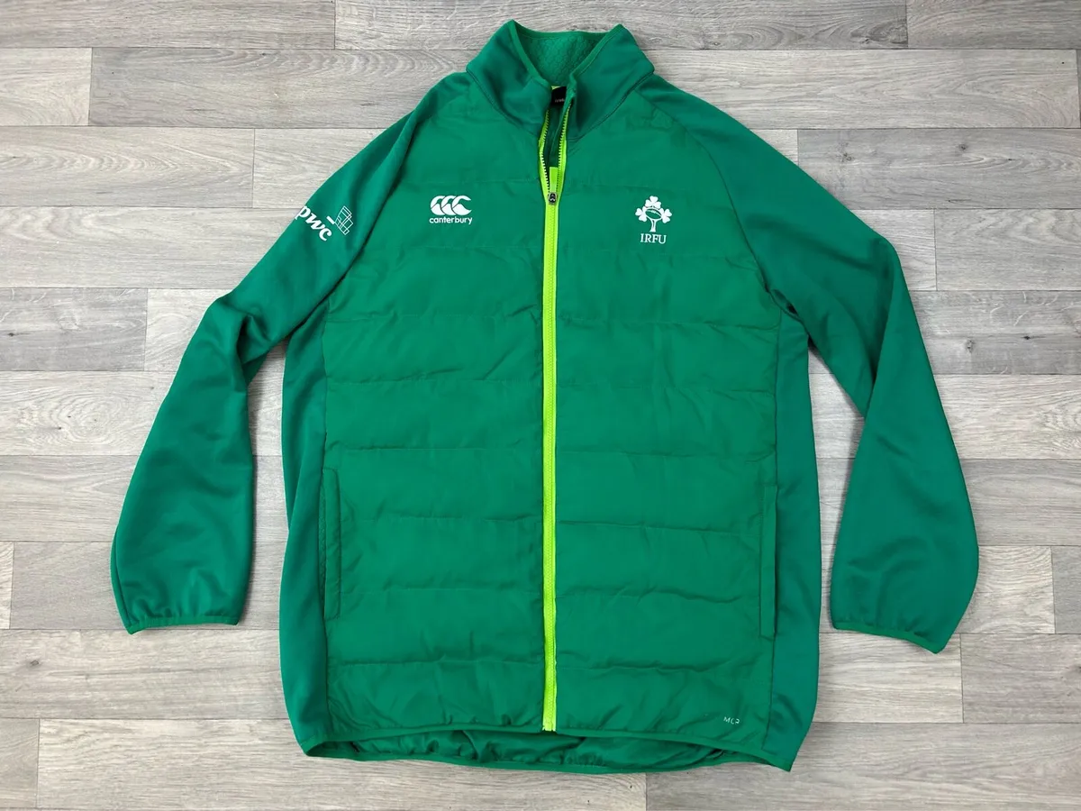 Canterbury Ireland Padded Rugby Jacket Mens XL - Image 1