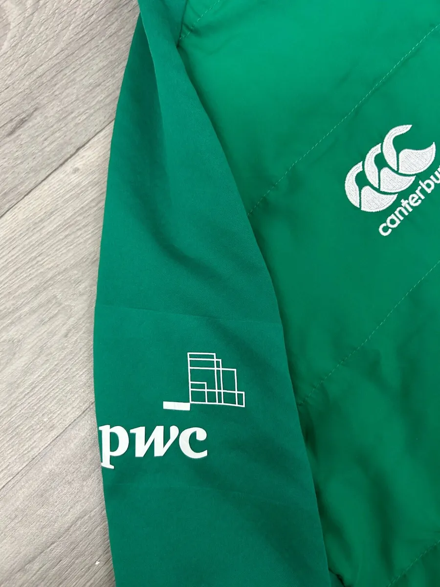 Canterbury Ireland Padded Rugby Jacket Mens XL - Image 3