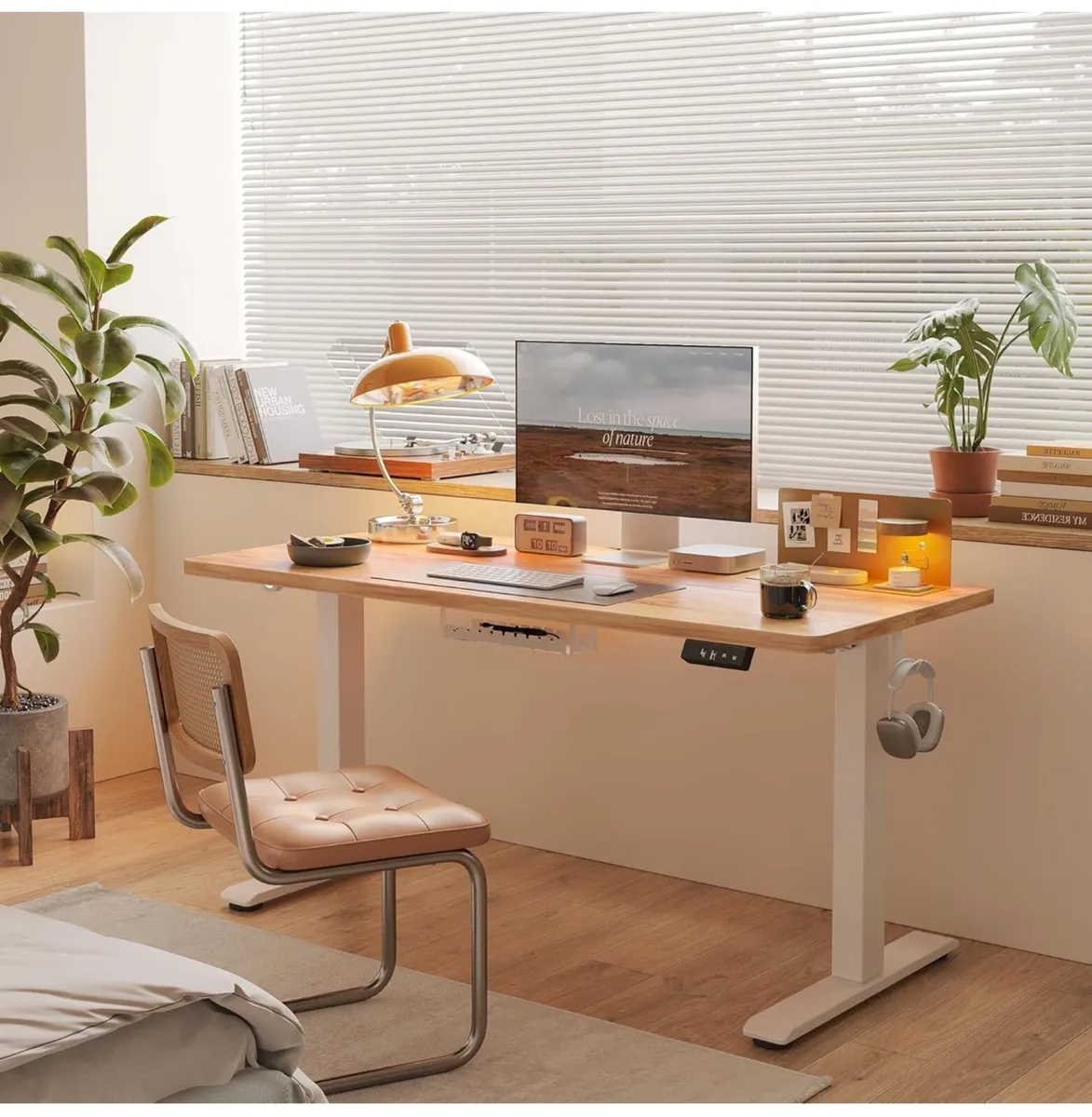 Height Adjustable Electric Standing Desk  140x60 c - Image 1