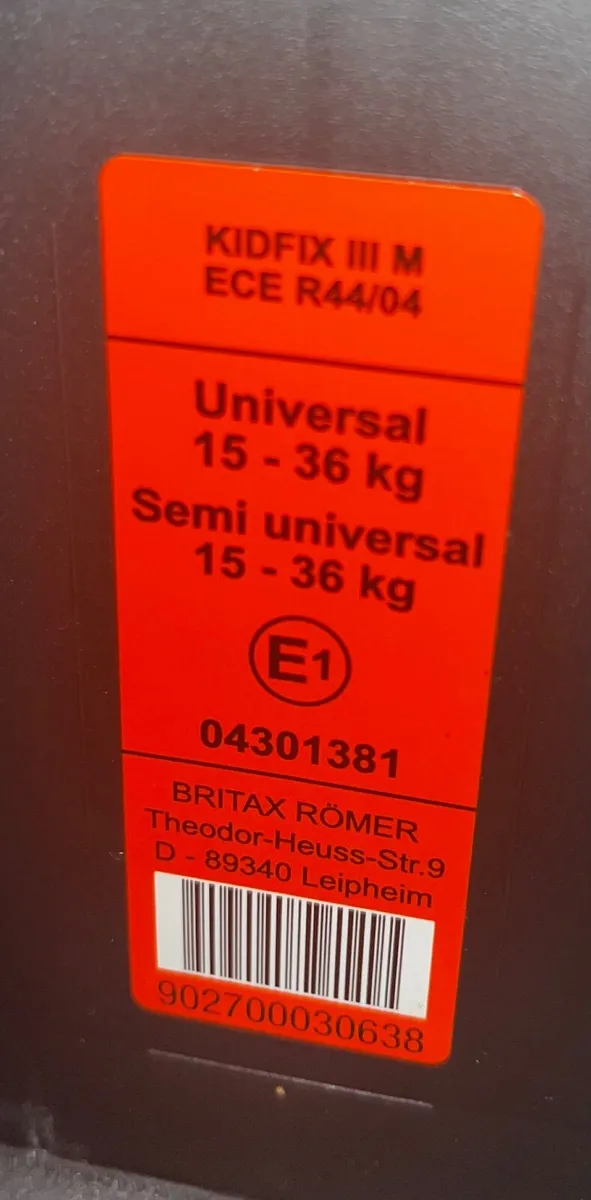 Britax Romer Car  Seat x 4 - Image 2