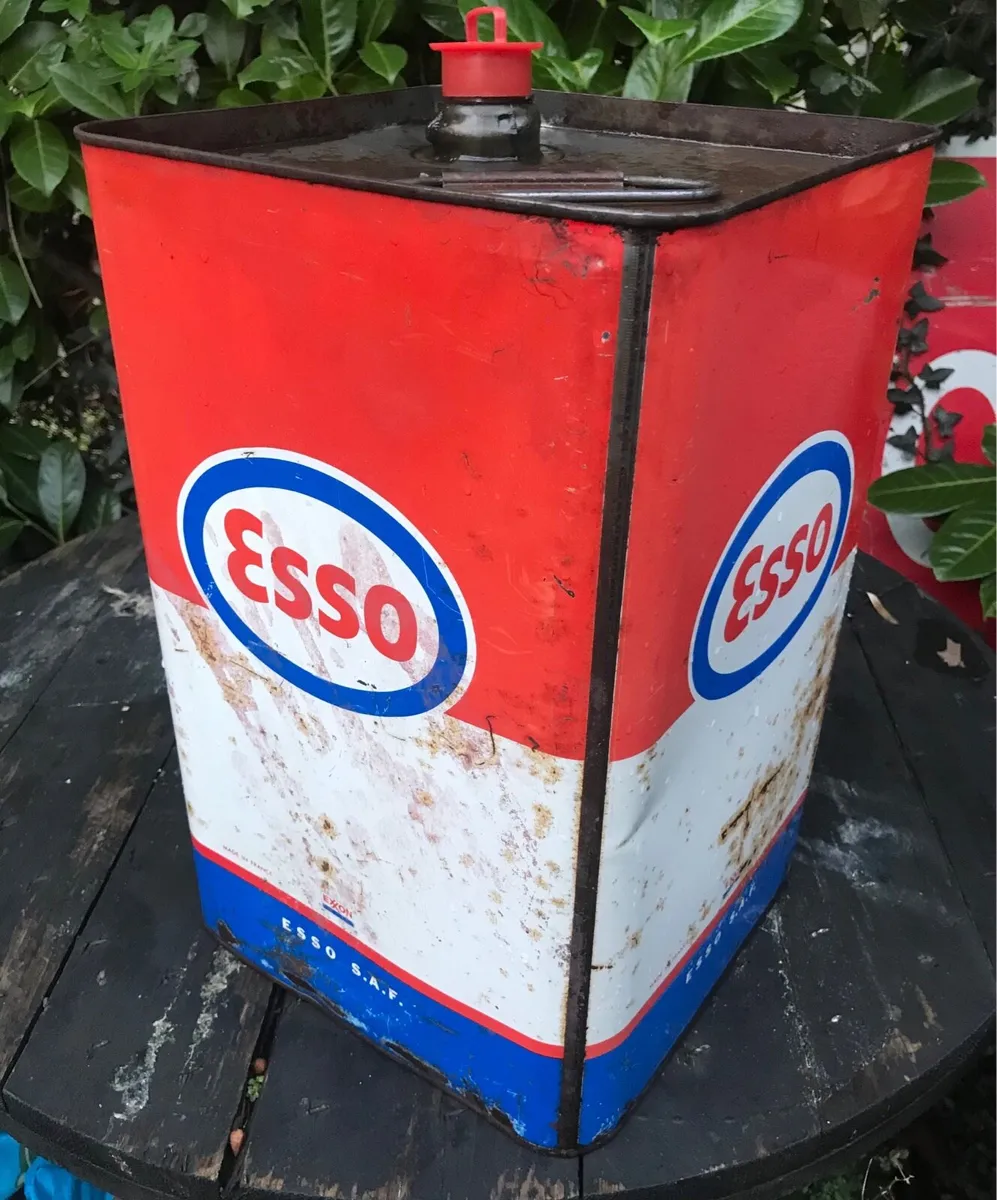 Vintage Esso oil can - Image 4