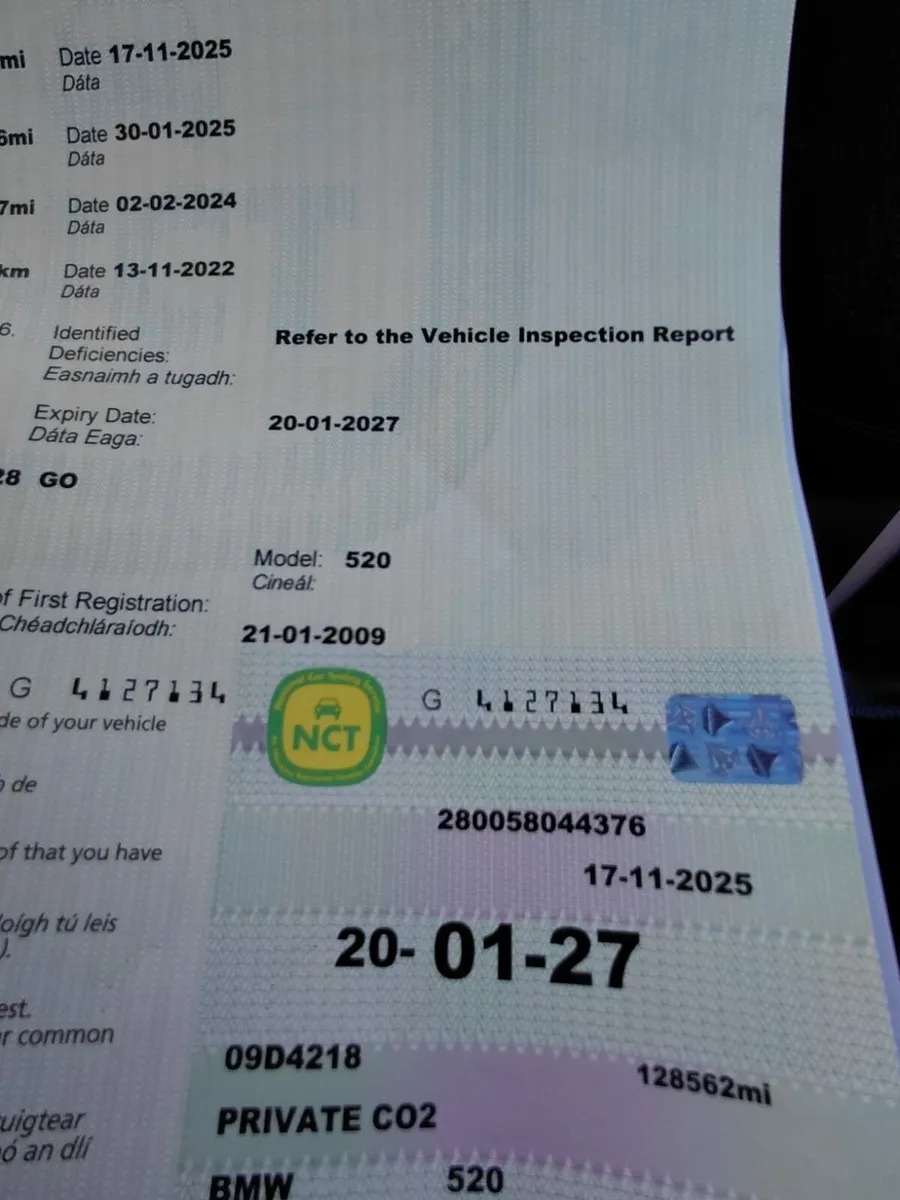 €2950.Nct today2/27,taxed,only 128mls,mint cond. - Image 2