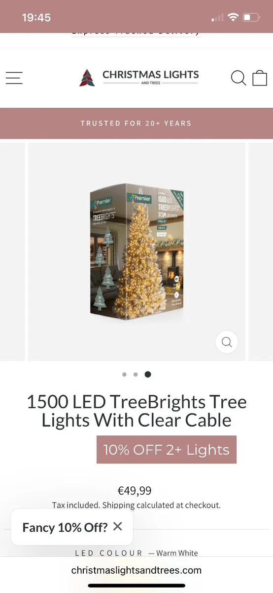 Christmas Tree Lights - Image 1