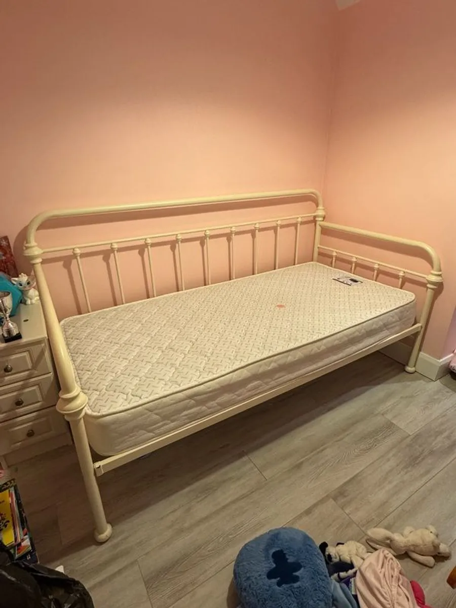 Single Bed & Mattress - Image 1