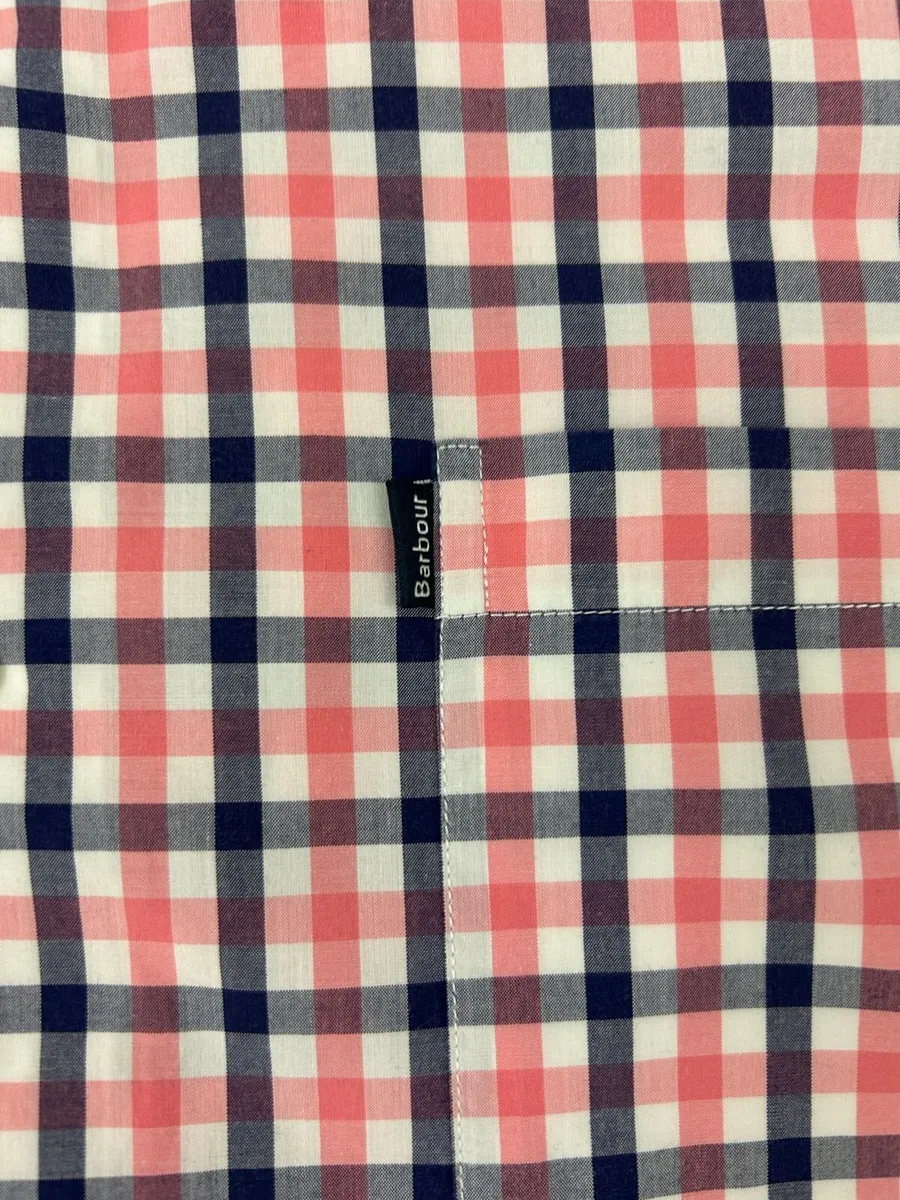 Barbour Button Down Check Shirt Mens XXL - Image 3