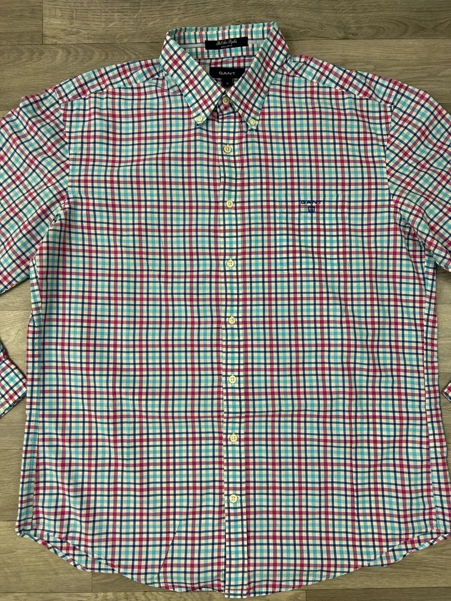 Gant Button Down Check Shirt Mens XL - Image 2