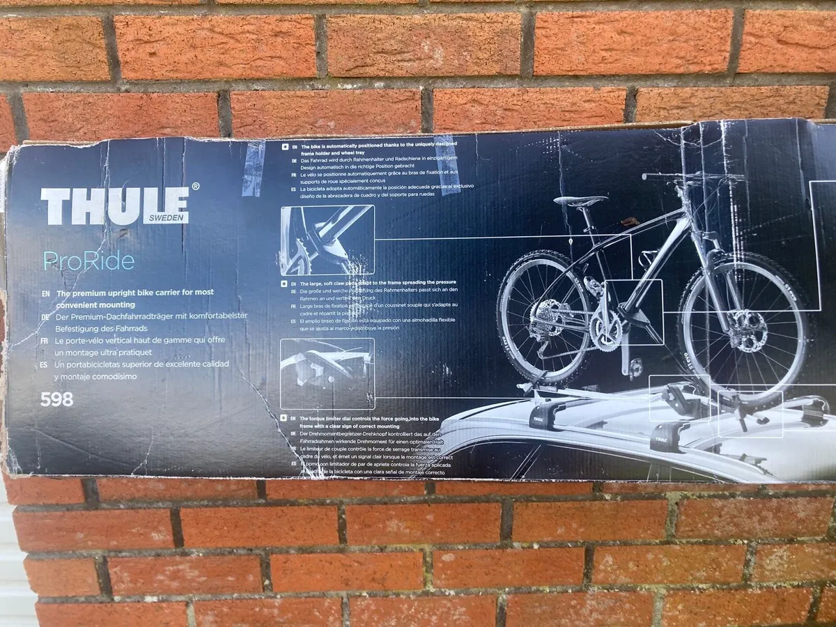 THULE ProRide car bike rack - Image 2