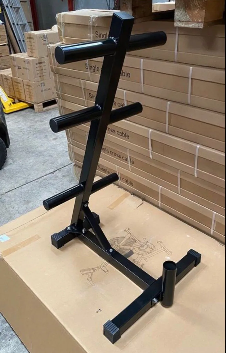 Olympic weight plate storage (new in box) - Image 2