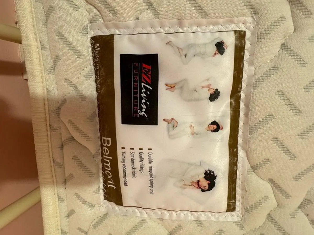 Single Bed & Mattress - Image 2