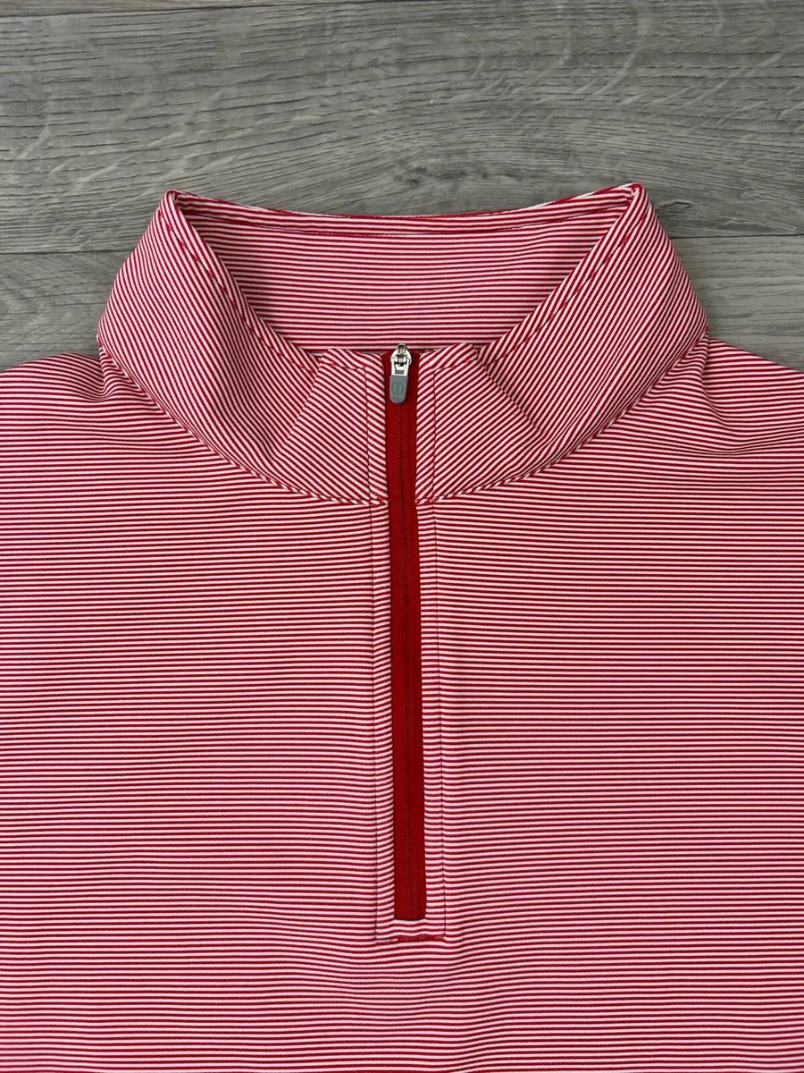 The Open  Peter Millar Half Zip Golf Jumper Mens L - Image 3