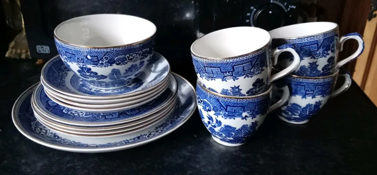 Arklow Blue Willow Teaset - Image 1