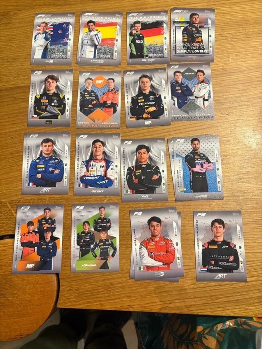 Formula 1 Turbo Attax Cards F1 75 - Image 3