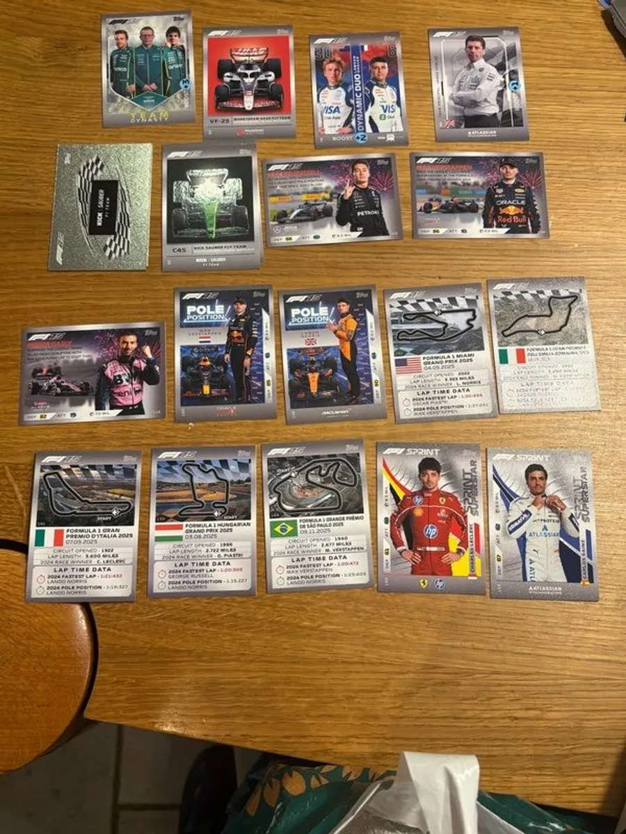 Formula 1 Turbo Attax Cards F1 75 - Image 4