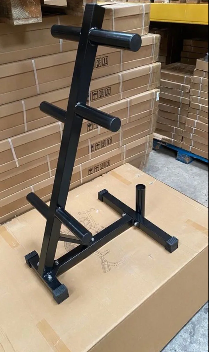 Olympic weight plate storage (new in box) - Image 1