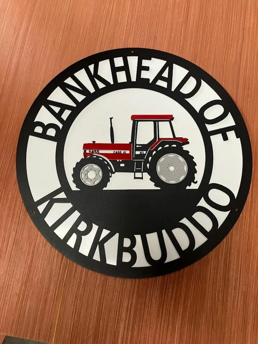 Tractor / Farm Signs, Clocks, Hooks - Image 1