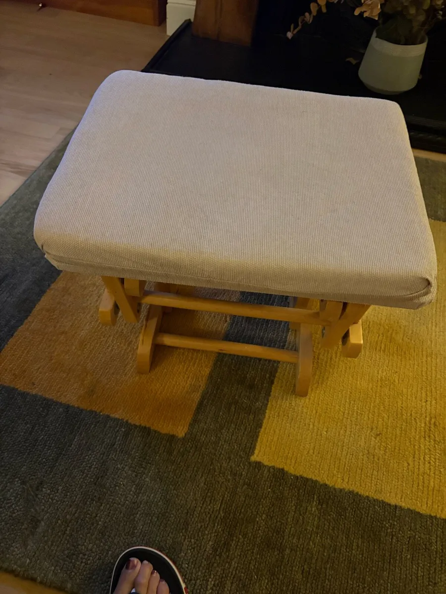 Gliding Foot Stool - Image 1