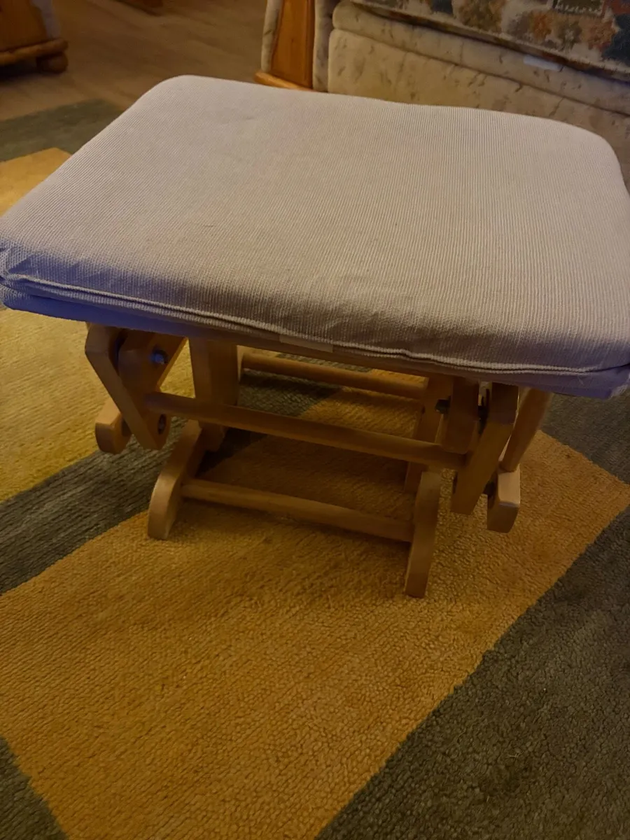 Gliding Foot Stool - Image 2