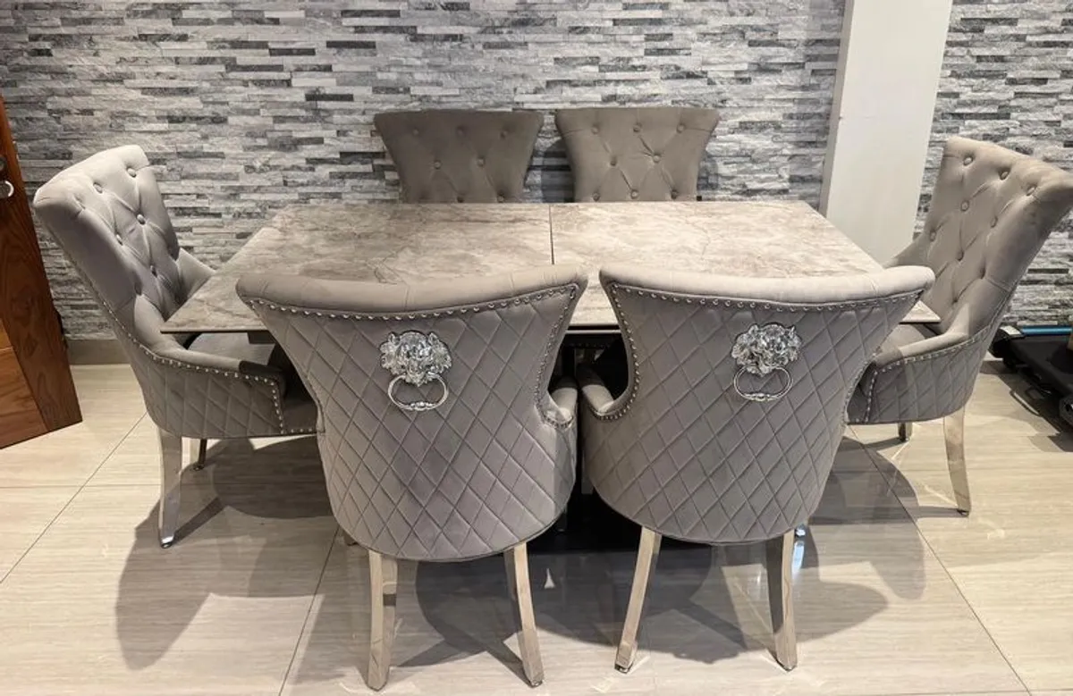 Dinner Table and Chairs - Image 1