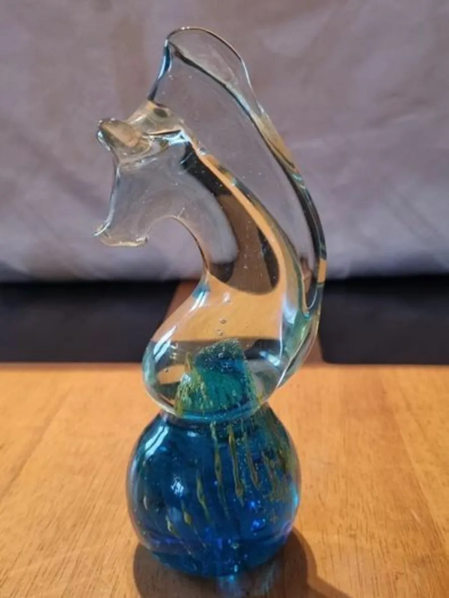 Mdina glass seahorse - Image 1