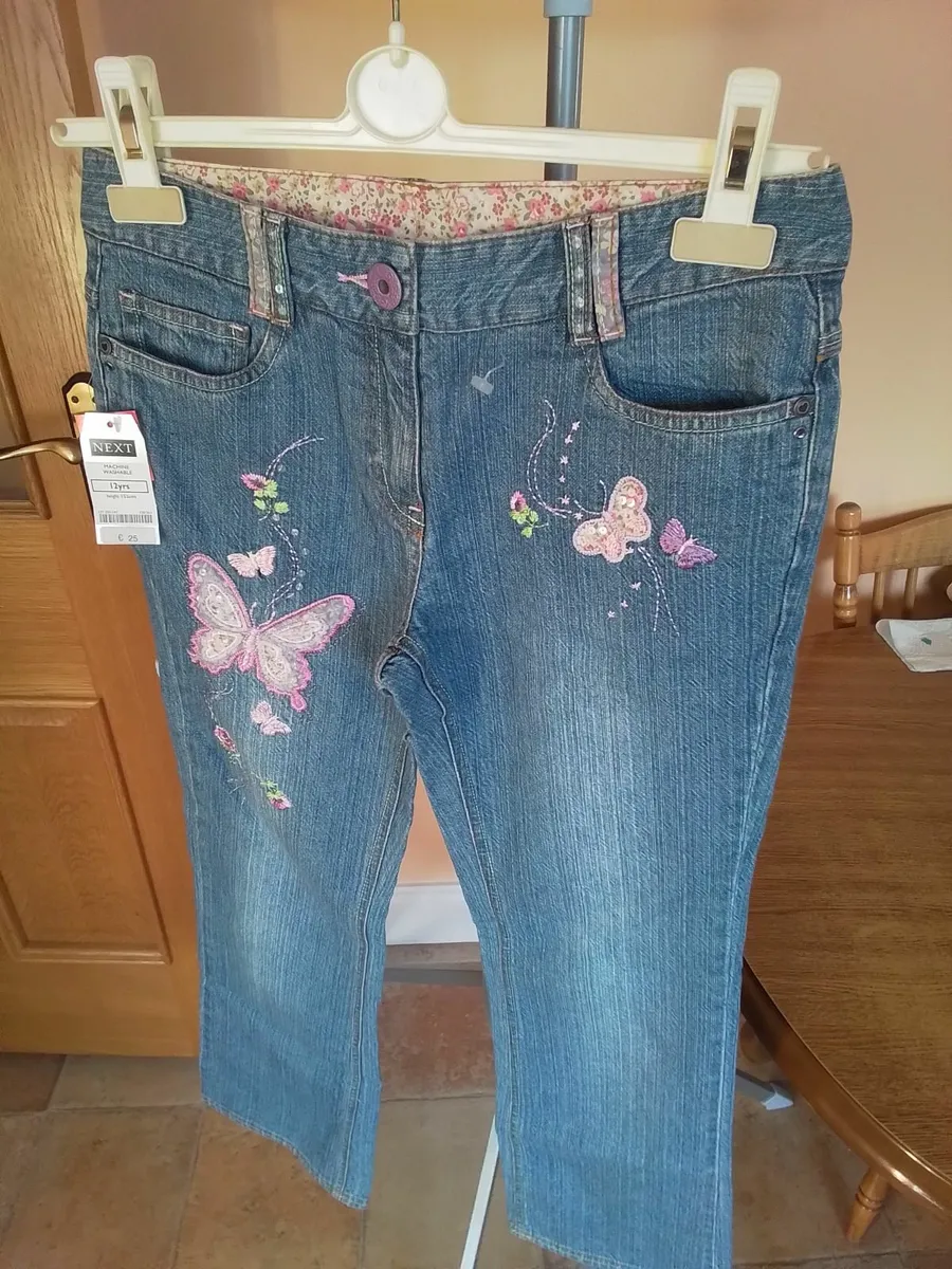 New - Next girls jeans - Image 1