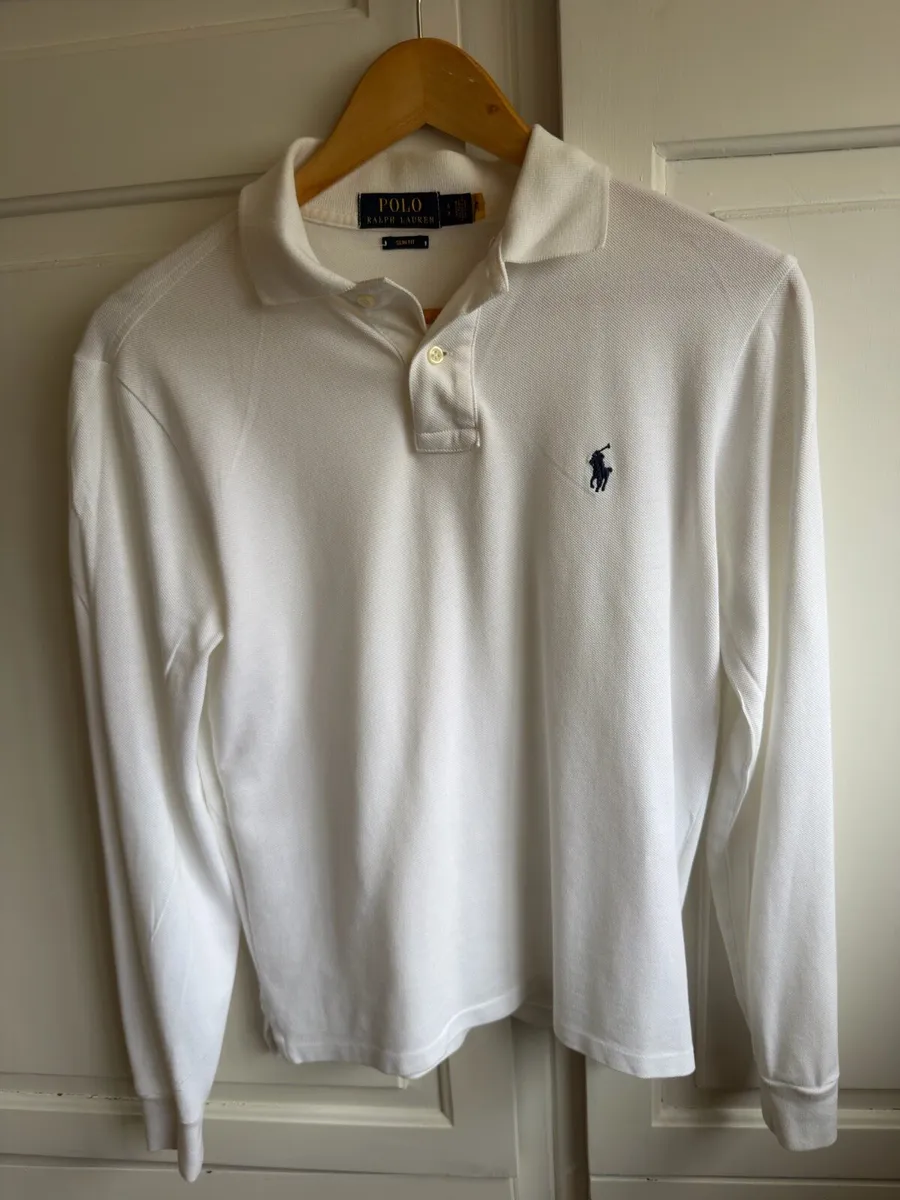 Polo Ralph Lauren - longsleeve white - Image 1