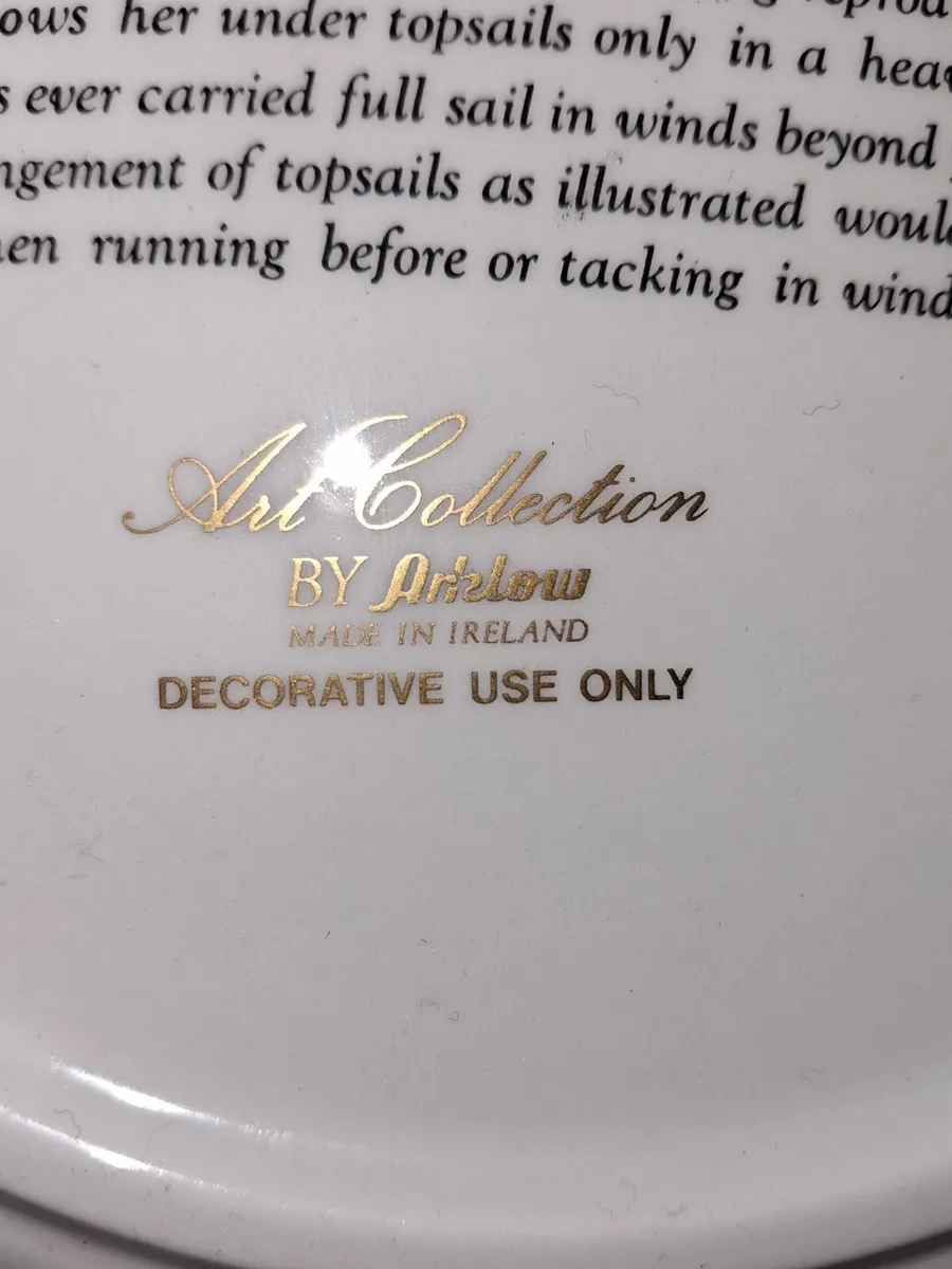 Rare Art Collection by Arklow Plate - 'Howard D. T - Image 4