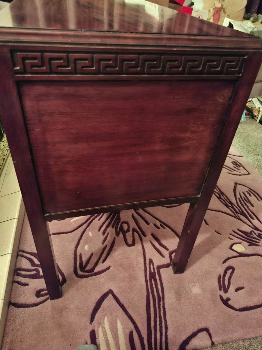 Antique Mahogany Desk - Image 3