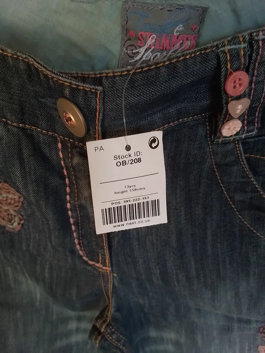 New - Next girls jeans - Image 4