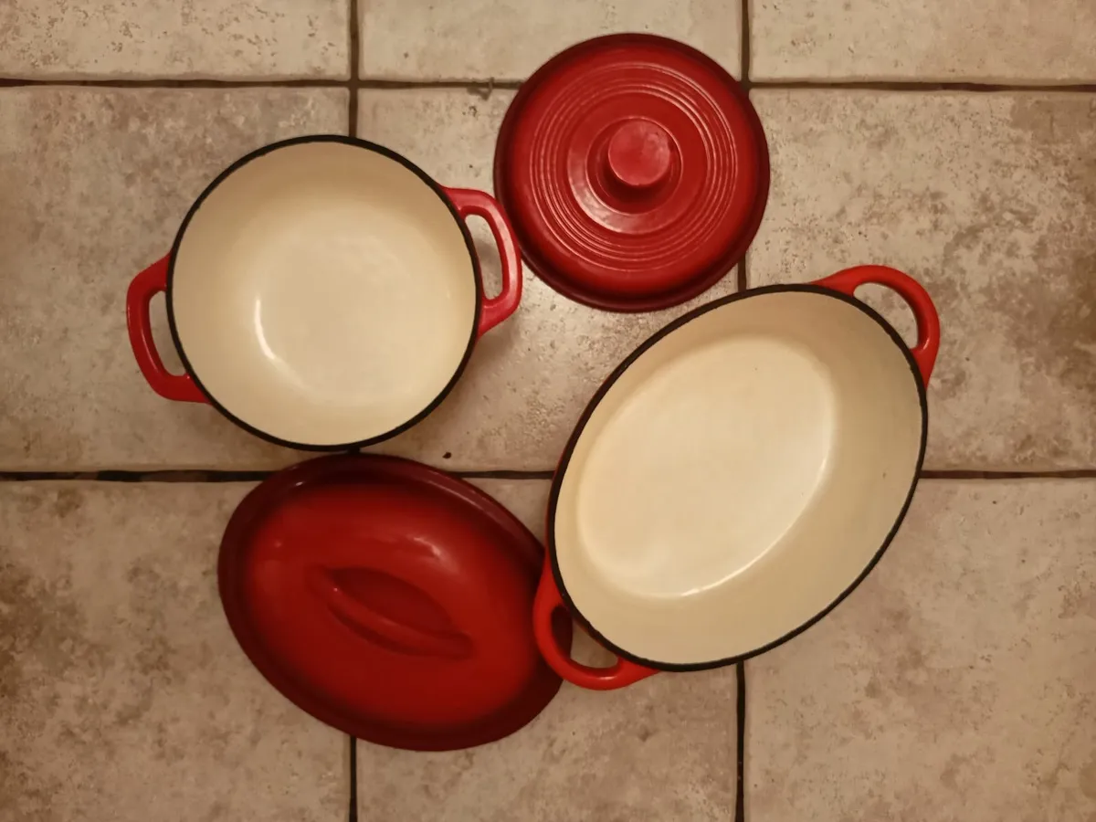 Ernesto cast-iron casserole dishes - Image 1