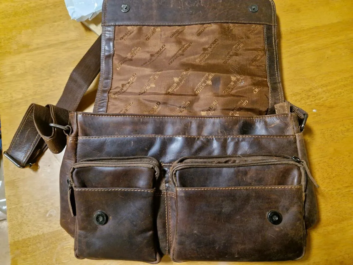 Leather bag - Image 1
