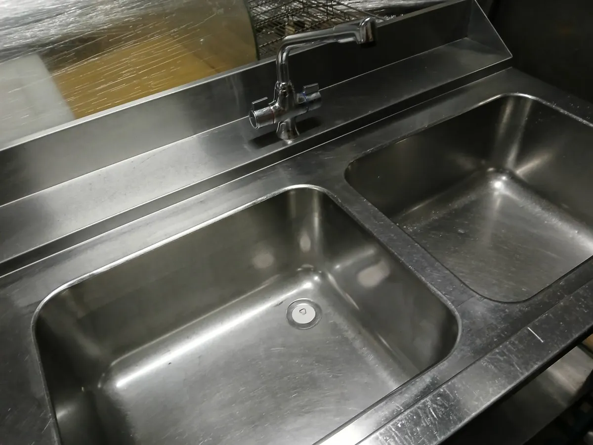 Staneless steel cabbinet sink unit complete - Image 1
