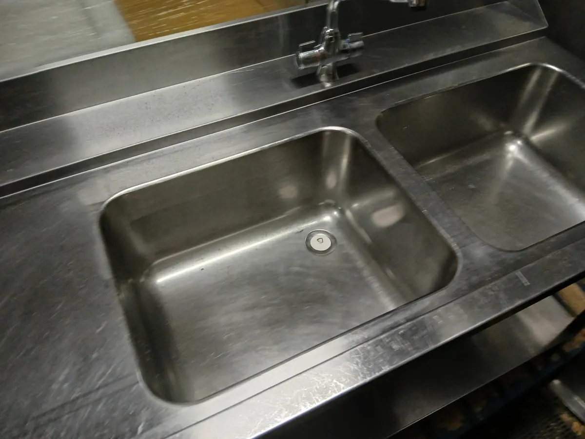 Staneless steel cabbinet sink unit complete - Image 2