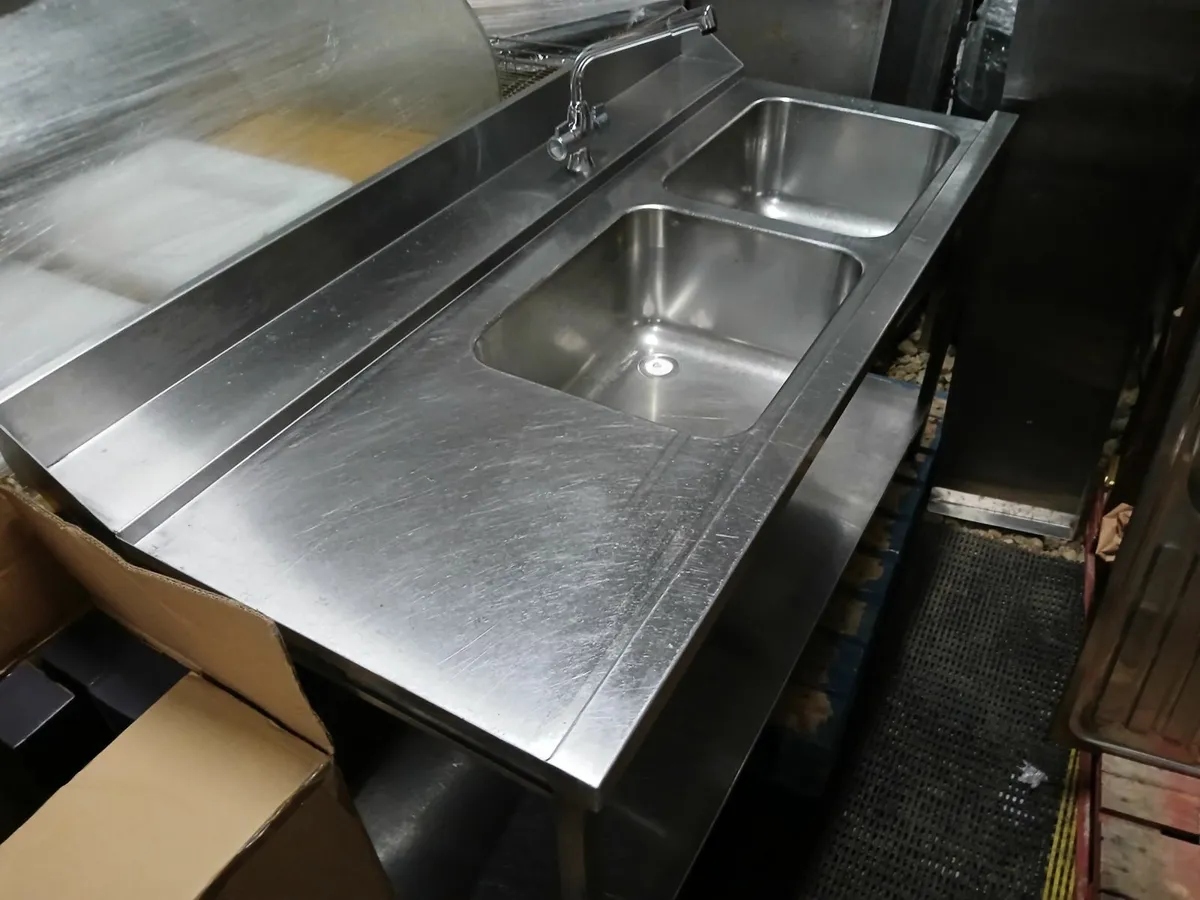 Staneless steel cabbinet sink unit complete - Image 3
