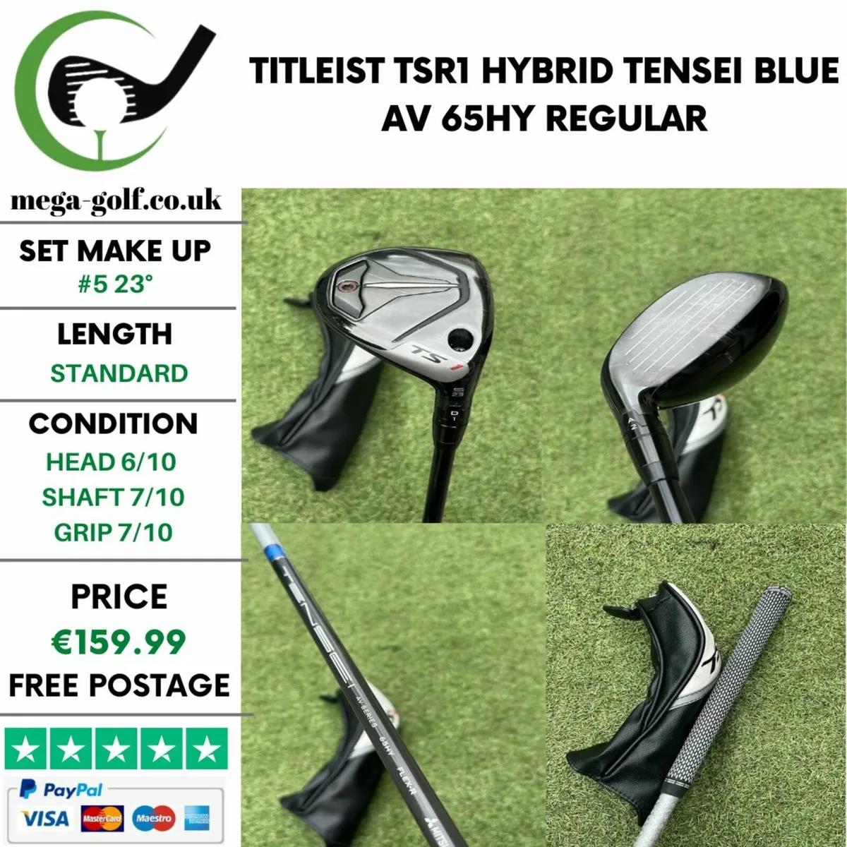 Titleist Tsr1 Hybrid / #5 23° / Regular - Image 1