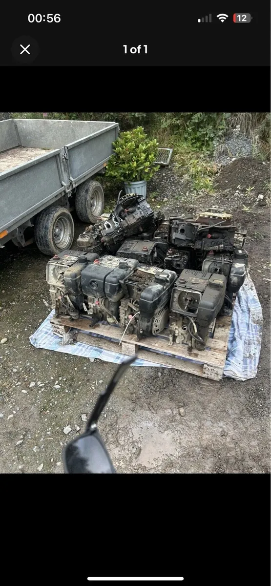 Hatz 1b20 engines for breaking cement mixer wacker
