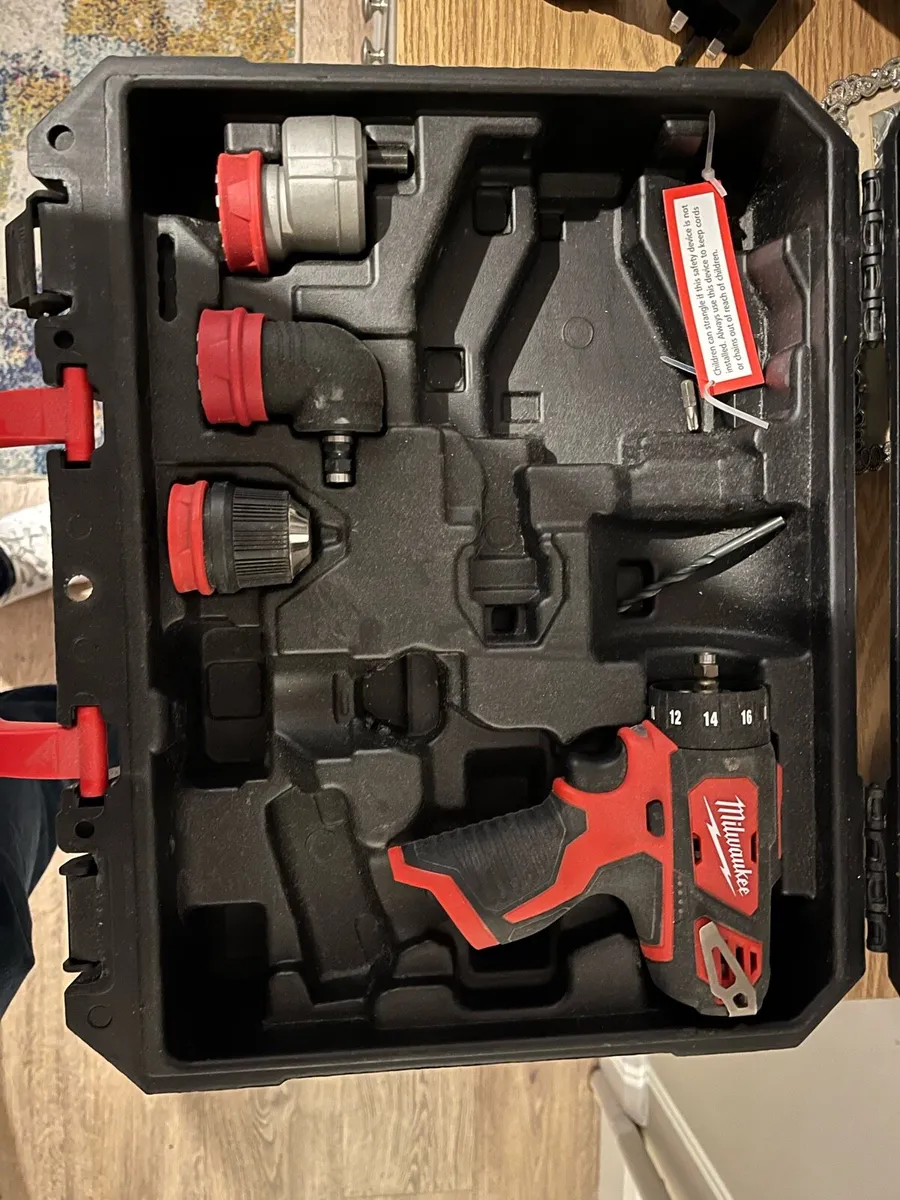 Milwaukee multi head drill