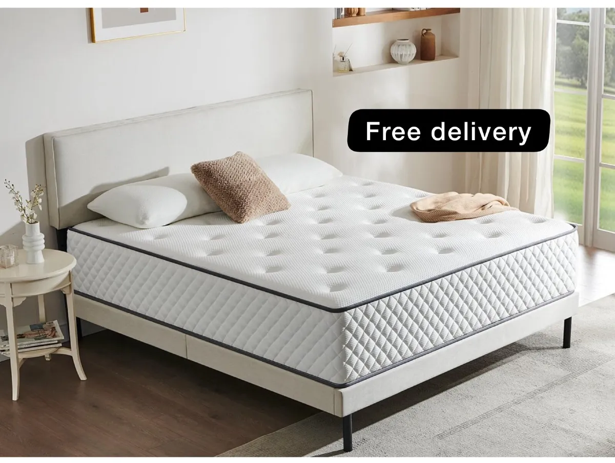 Single Mattress | 7-Zone Hybrid Pocket Spring Medi - Image 1