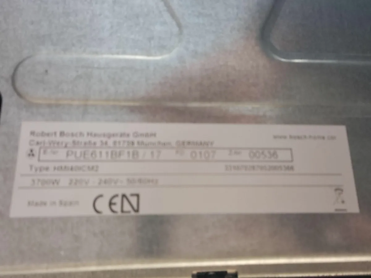 Bosch Induction Hob - Image 4