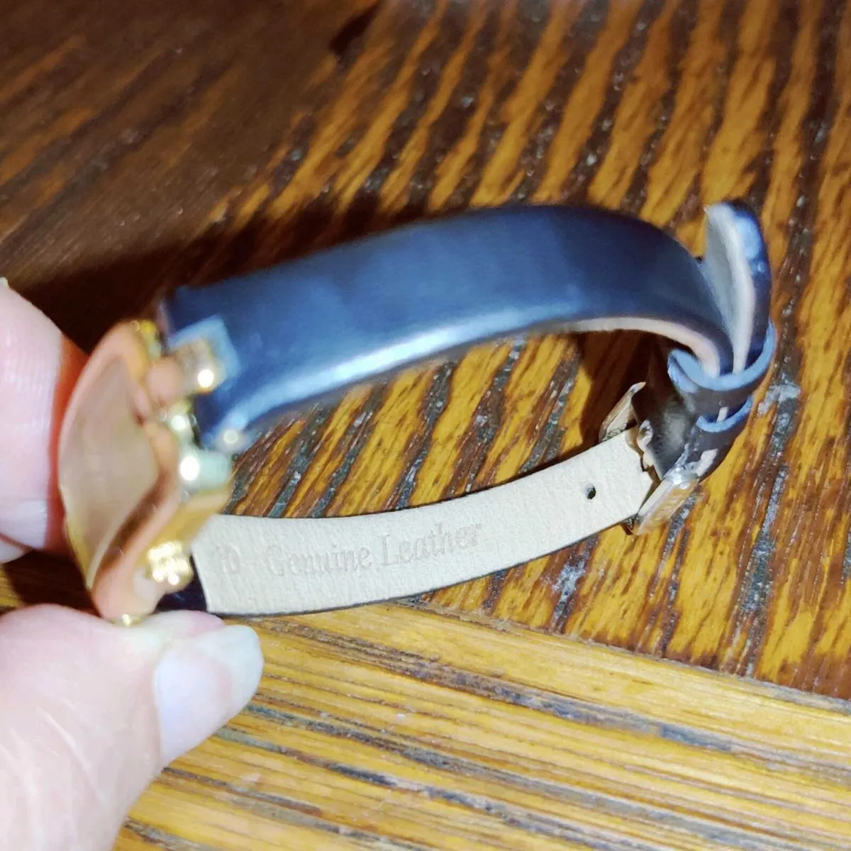 NEW ROTARY OBLONG, 9CT Gold 71/2"Long Watch  ! - Image 4