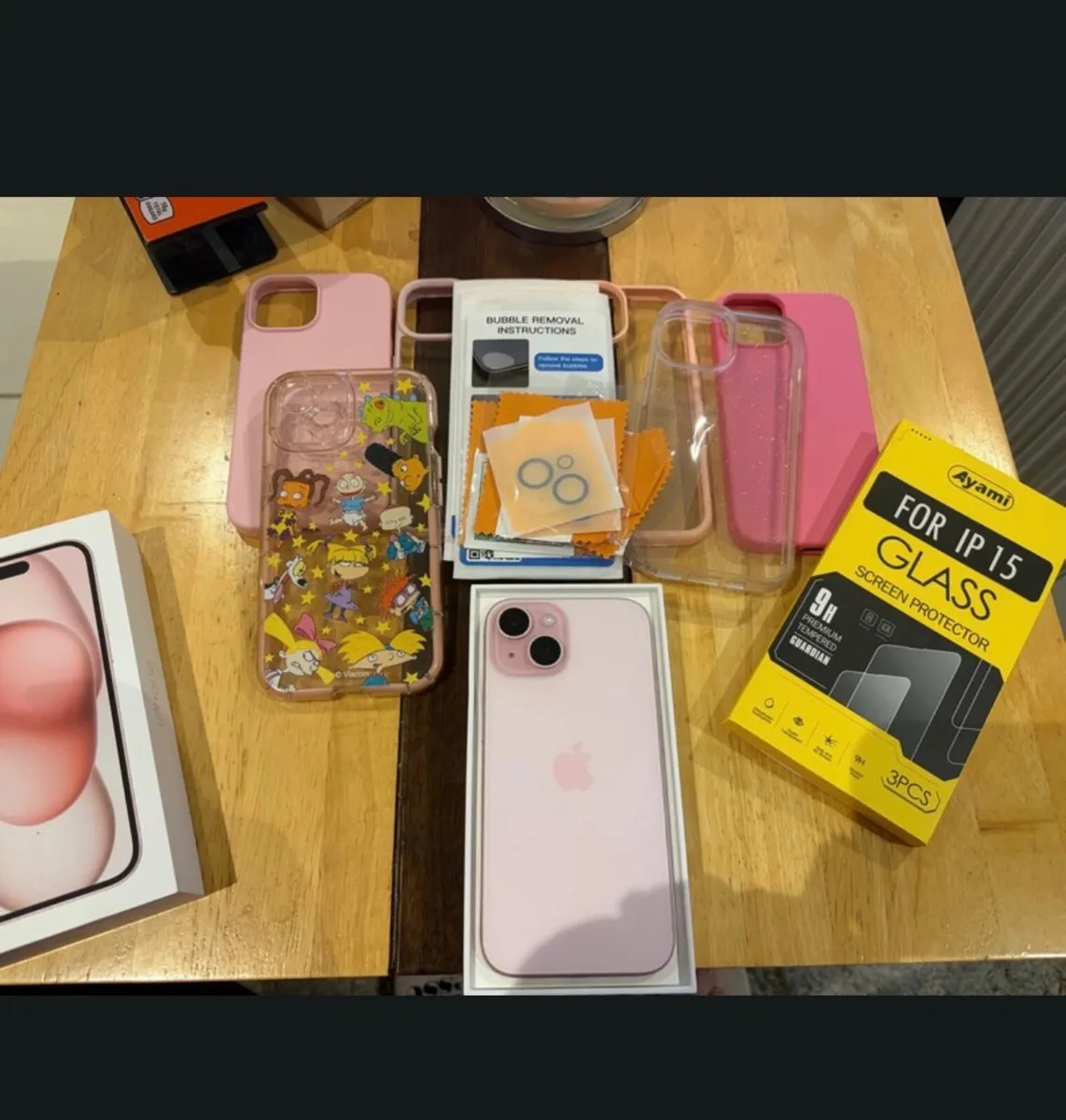 Iphone 15 128 Gb Pink Unlocked - Image 1