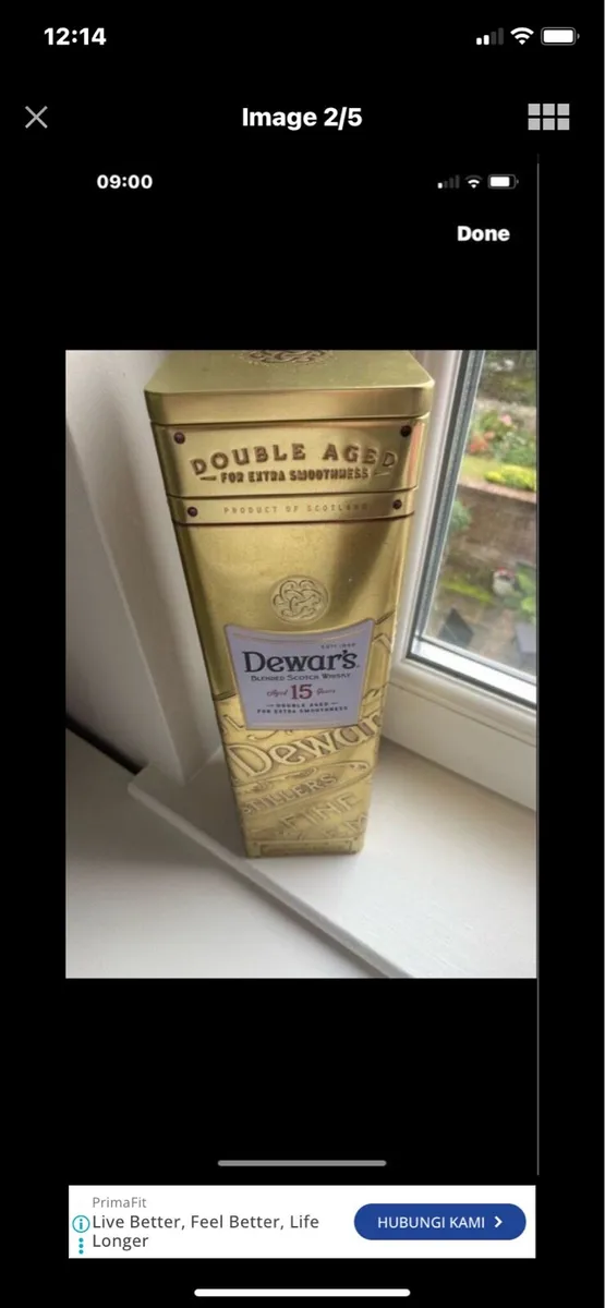 Dewars 15 yrs aged Metal Box - Image 2