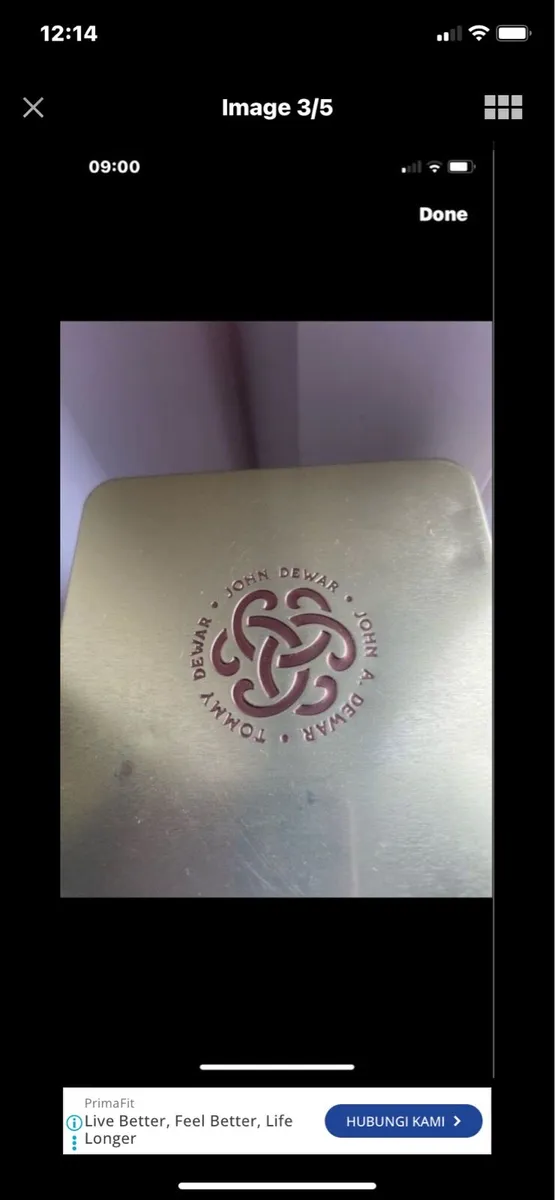 Dewars 15 yrs aged Metal Box - Image 3