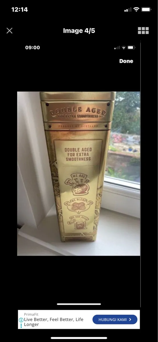 Dewars 15 yrs aged Metal Box - Image 4