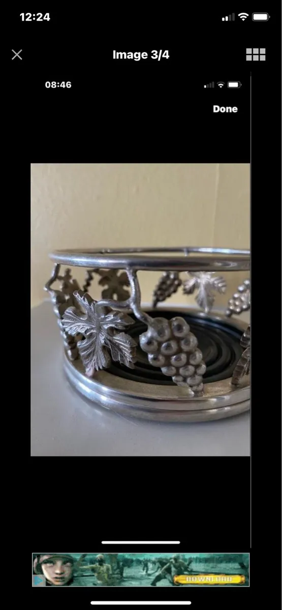 I’m rage Wine Bottle Coaster - Image 3