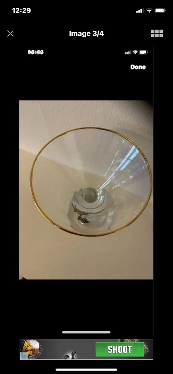 Rare Vintage Limited Edition Babycham glass - Image 3