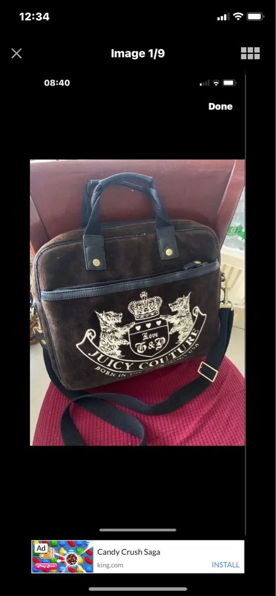 Juicy Couture Laptop Bag / Handbag - Image 1