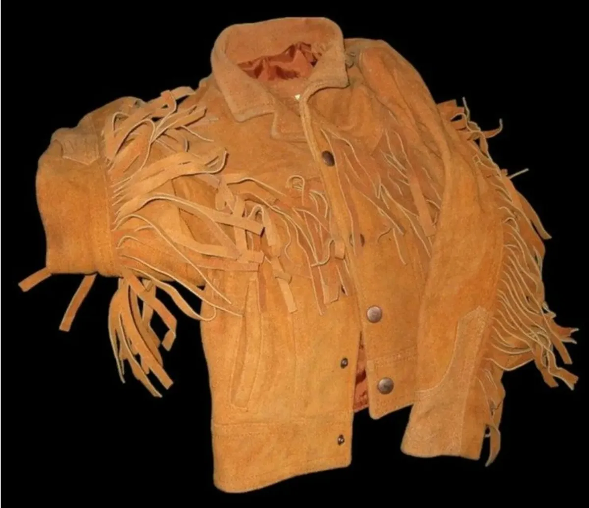 Vintage Childs Suede Jacket - Image 1